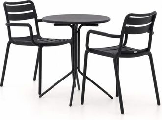 Forza Furniture Forza Vico/Aziano &oslash;60cm dining tuinset 3-delig stapelbaar