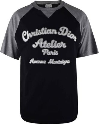 Dior CD Atelier T-shirt Zwart