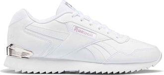 Reebok Women Glide Ripple Clip Sneaker, FTWR White/FTWR White/Rose Gold, 7.5