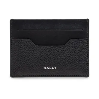 Bally Wallets & Cardholders, male, Blue, Size: ONE SIZE Leather Card Holder