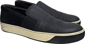 Lanvin Lanvin Mens Leather Slip-On Sneaker (Authentic Pre-Loved)
