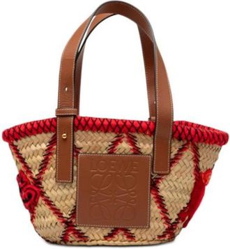 Loewe Pre-owned Tote Bag - Dames - Vintage Schoudertas - Beige - ONE Size - Leer - Vintage