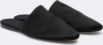 The Row Tilda satin mules