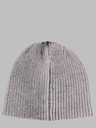 Amish AMX219CT84_XXXXC0759 Wool Logo Beanie - Gray