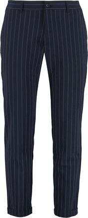 THE (ALPHABET) Pantaloni gessati - Nero