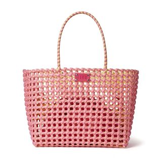 Msgm Tote Bags, female, Pink, Size: ONE SIZE Borsa