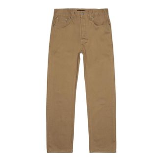 Nudie Jeans Straight Jeans, male, Brown, Size: W32 L32 RAD Rufus everlion