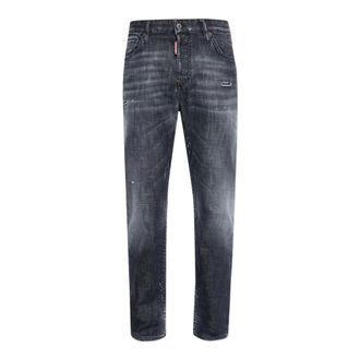 Dsquared2 Slim-fit Jeans, male, Black, Size: S Slim-fit Jeans