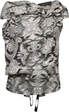 Roland Mouret draped top - White