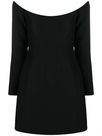 Valentino Garavani off-shoulder minidress - Black