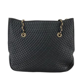 Bally Tweedehands leren schoudertassen - Dames - Pre-owned - Zwart - Maat: ONE Size Leer
