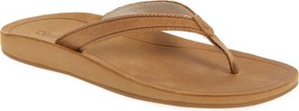 Olukai Southshore Flip Flop in Toffee /Toffee at Nordstrom, Size 10