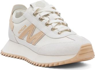 Moncler Pacey Low Top Sneaker in White at Nordstrom, Size 10.5Us