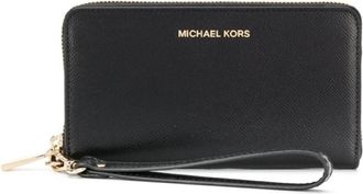 Michael Kors Folio Lange Portemonnee - Dames - Portefeuilles - Zwart - ONE Size - Accessoires