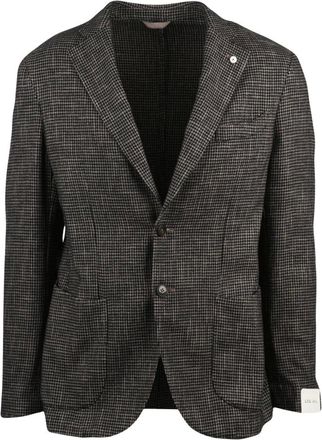 L.B.M. 1911 Hombre, Chaquetas, Negro, Talla: M