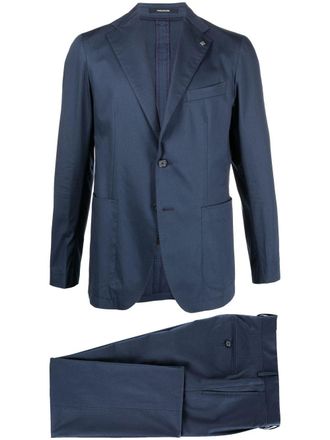 Tagliatore single-breasted two-piece suit - Blue