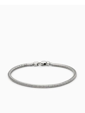 Tom Wood Snake armband - Zilver