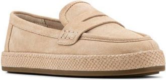 Donald J Pliner Genova Platform Loafer in Sand at Nordstrom, Size 9.5