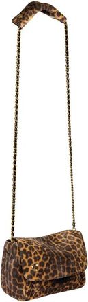 Jerome Dreyfuss Lulu S Mini Satchel - Dames - Schoudertassen - Bruin - ONE Size - Katoen - Tassen