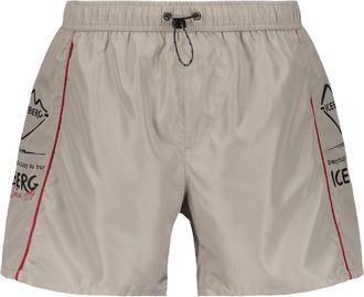 Iceberg Zwemshorts - Heren - Strandmode - Grijs - XL - Polyester - Badmode