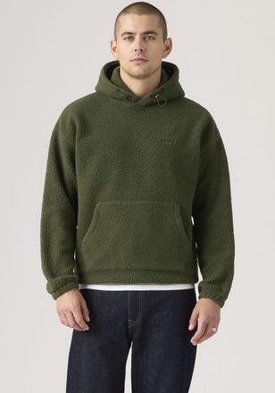 Levi's Kapuzensweatshirt LEVIS COZY UP HOODIE, Herren, Gr. XL, gr&uuml;n (duffel bag), Obermaterial: 100% Polyester, Sweatshirts Kapuzensweatshirt