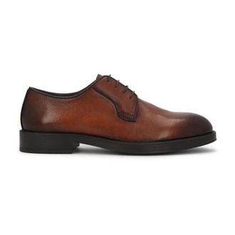 Kazar Tiernan - Heren - Nette schoenen - Bruin - 46 EU - Leer - Schoenen