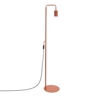 Sollux Lighting L&aacute;mpara de pie ocre rojo aluminio alt. 160 cm