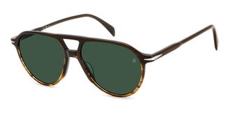 David Beckham DB 1218/S NNG/QT Mens Sunglasses Brown Size 56