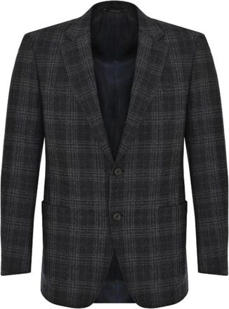 Canali 13280 2-Button Jacket - male - Canali - Blazers - Multicolor - L - Jackets
