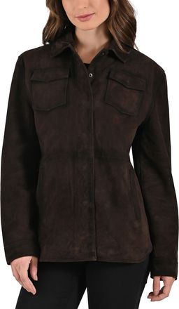 Frye Women&acute;s Goat Suede Jacket