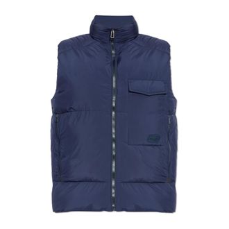 Paul Smith Vests, male, Blue, Size: 2XL Logo Vest