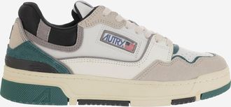 Autry Clc Low Suede And Mesh Sneakers