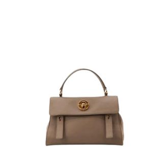 Saint Laurent Pre-owned Handbags, female, Brown, Size: ONE SIZE Pre-owned Le Muse Two
