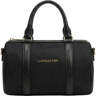 Lancaster Polochon Zip Bag S Basic Ana - Dames - Handtassen - Zwart - ONE Size - Nylon - Tassen