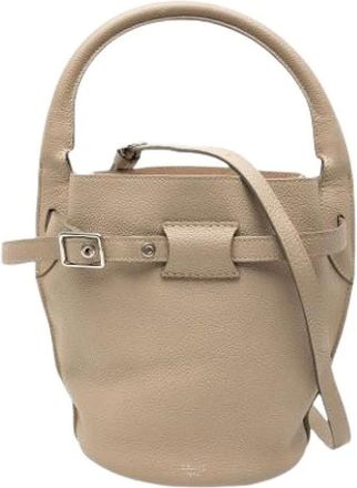 Celine Pre-owned Bucket Bags, female, Beige, Size: ONE SIZE Pre-owned The Big Bucket Bag