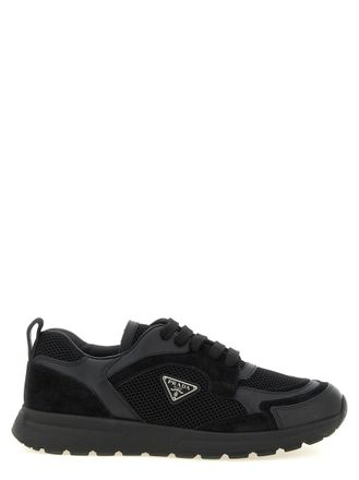Prada Black Logo Prax Sneakers