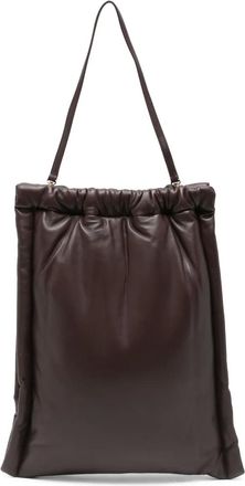Carven Borsa a spalla Louise media - Marrone