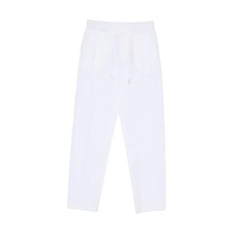 Pantaloni Torino Straight Trousers, female, White, Size: M Erika Trousers