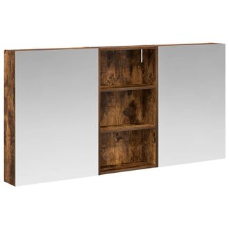 vidaXL Juego De Muebles De Ba&ntilde;o Con Estante 3 Pcs 140 X 14,5 X 70 Cm Vidaxl