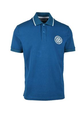 Dirk Bikkembergs Multicolor Color-Block Stretch Polo Shirt