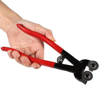OEM Dailygoods, Alicates Para Mosaicos De 200 Mm, Grosor De Corte 15 Mm, Mangos De Goma, Acero 55, Carburo Yg8, Agarre C&oacute;modo, Cortador De Azulejos