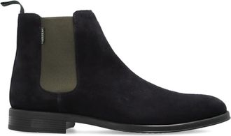 Paul Smith Augustus Enkellaarsjes - Heren - Chelseaboots - Zwart - 41 EU - Leer - Schoenen