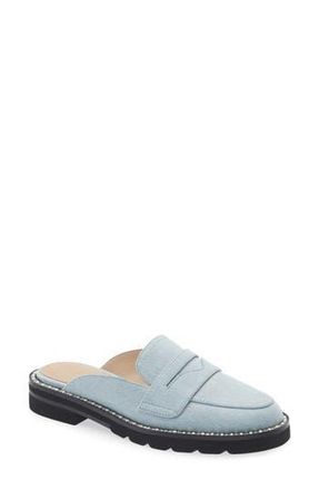 Stuart Weitzman Monty Mule in Light Blue at Nordstrom Rack, Size 5.5