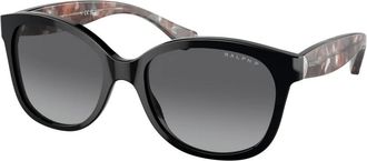 Ralph Lauren Cat Eye Zonnebril - Dames - Accessoires - Zwart - Maat: 55 MM