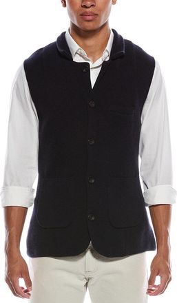 N.Peal N.Peal Collared Milano Cashmere Waistcoat