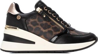 Xti Womens 144378 Round Toe Sneakers In Leopard