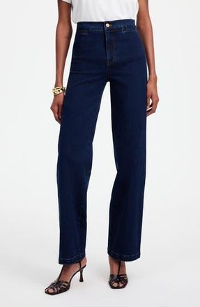 Madewell Emmett Wide Leg Jeans in Leffers Wash at Nordstrom Rack, Size 32