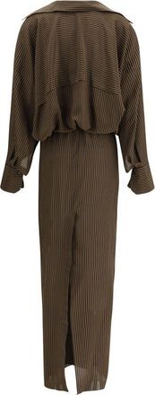Petar Petrov Womens Multicolor Silk Casual Dress
