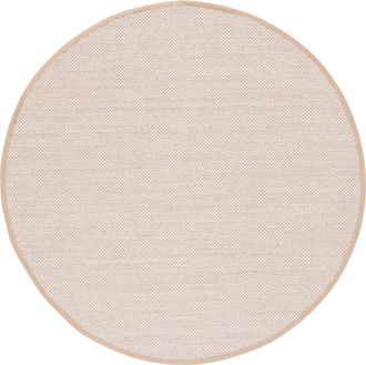 Safavieh Alfombra fibra natural de sisal blanco/beige, 183 cm
