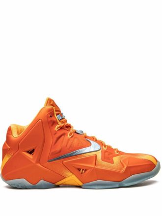 Nike Lebron 11 Preheat sneakers - unisex - Rubber/Polyester/Polyester - 10 - Orange